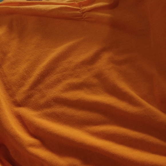 Umm Neon orange asymmetric top - Picture 5 of 5